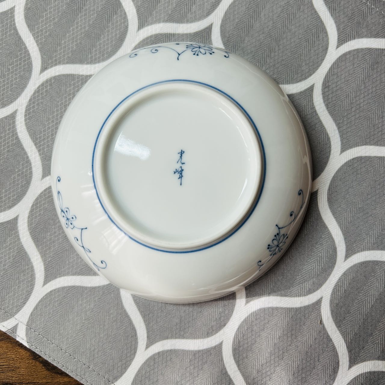 Shallow bowl M(线唐草)