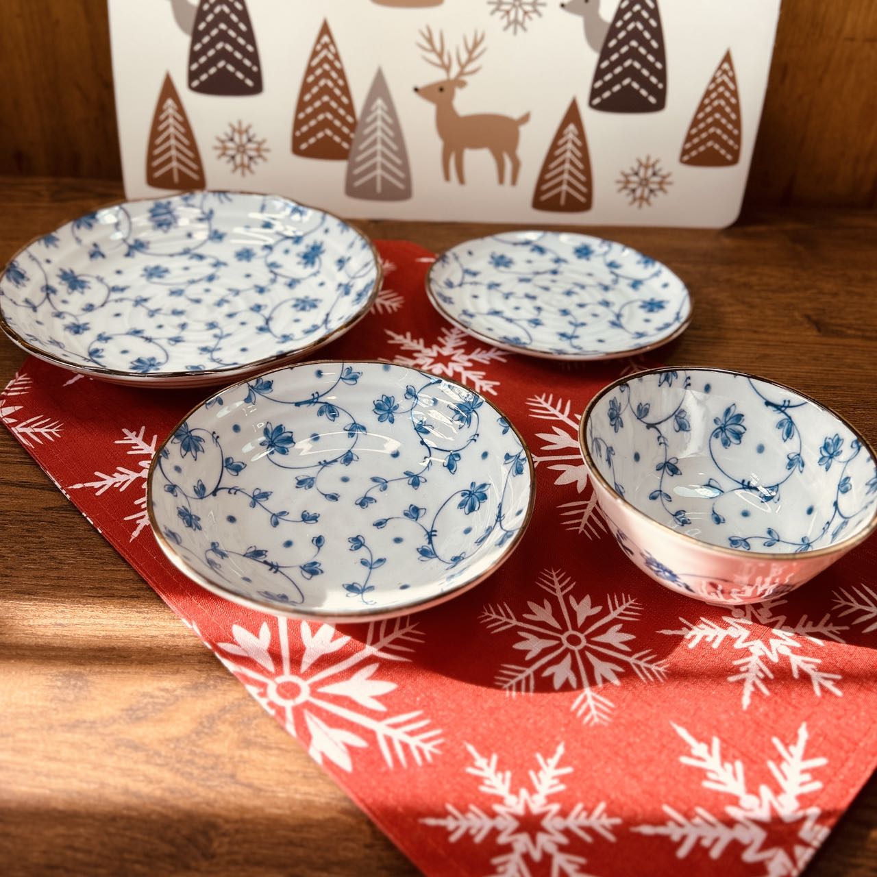 Serving plate S(蔓唐草)