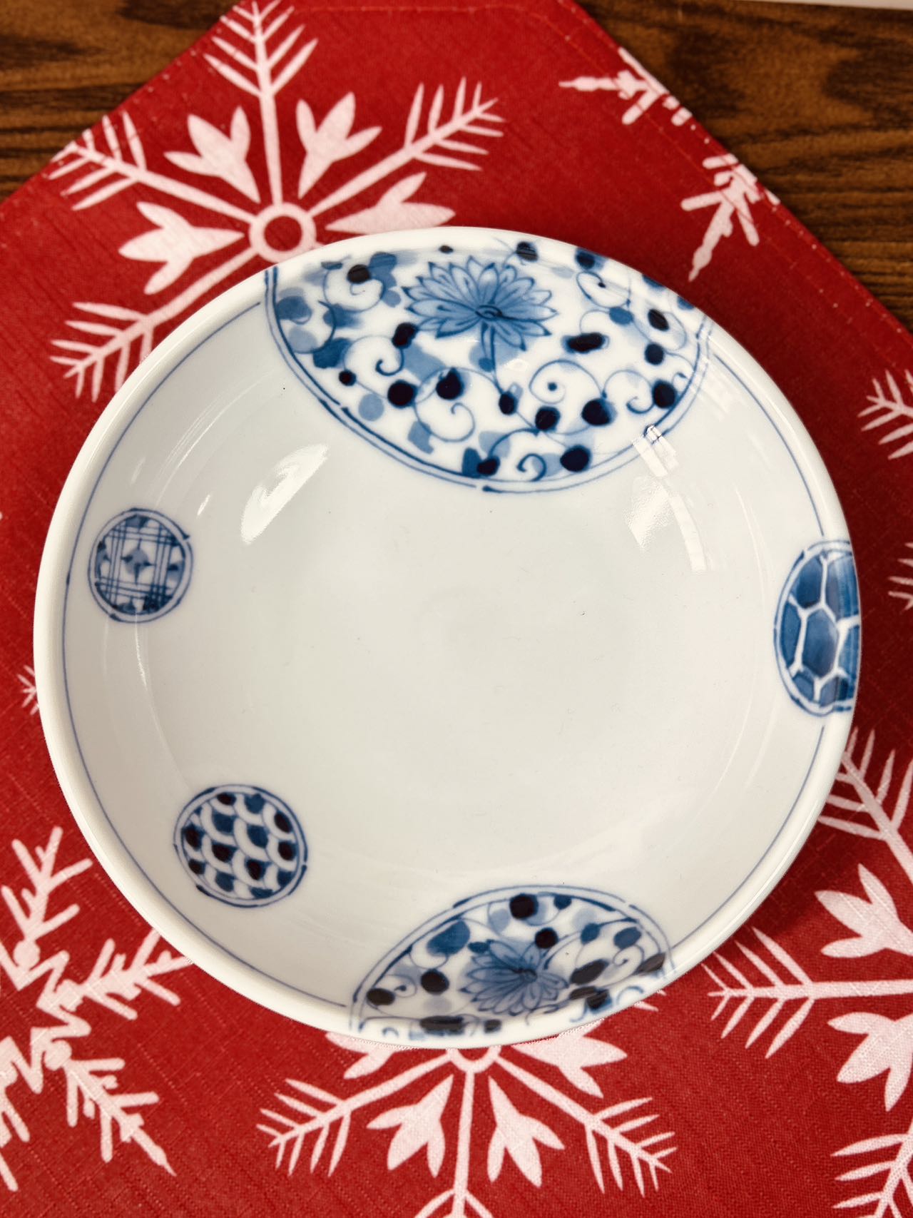 Shallow bowl M(花伊万里)