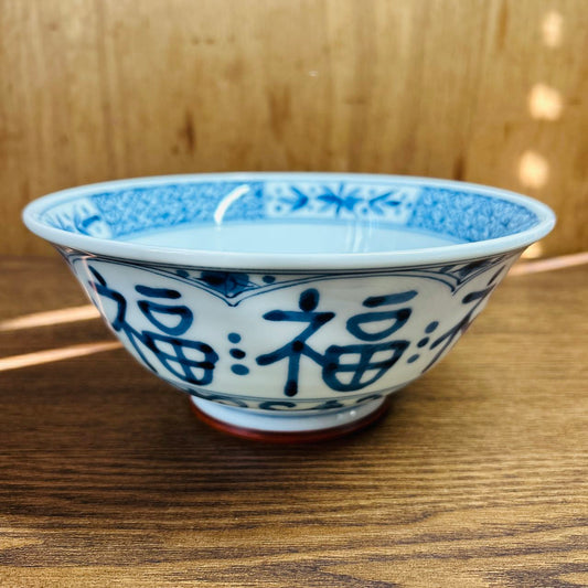 Ramen bowl（福字青花）