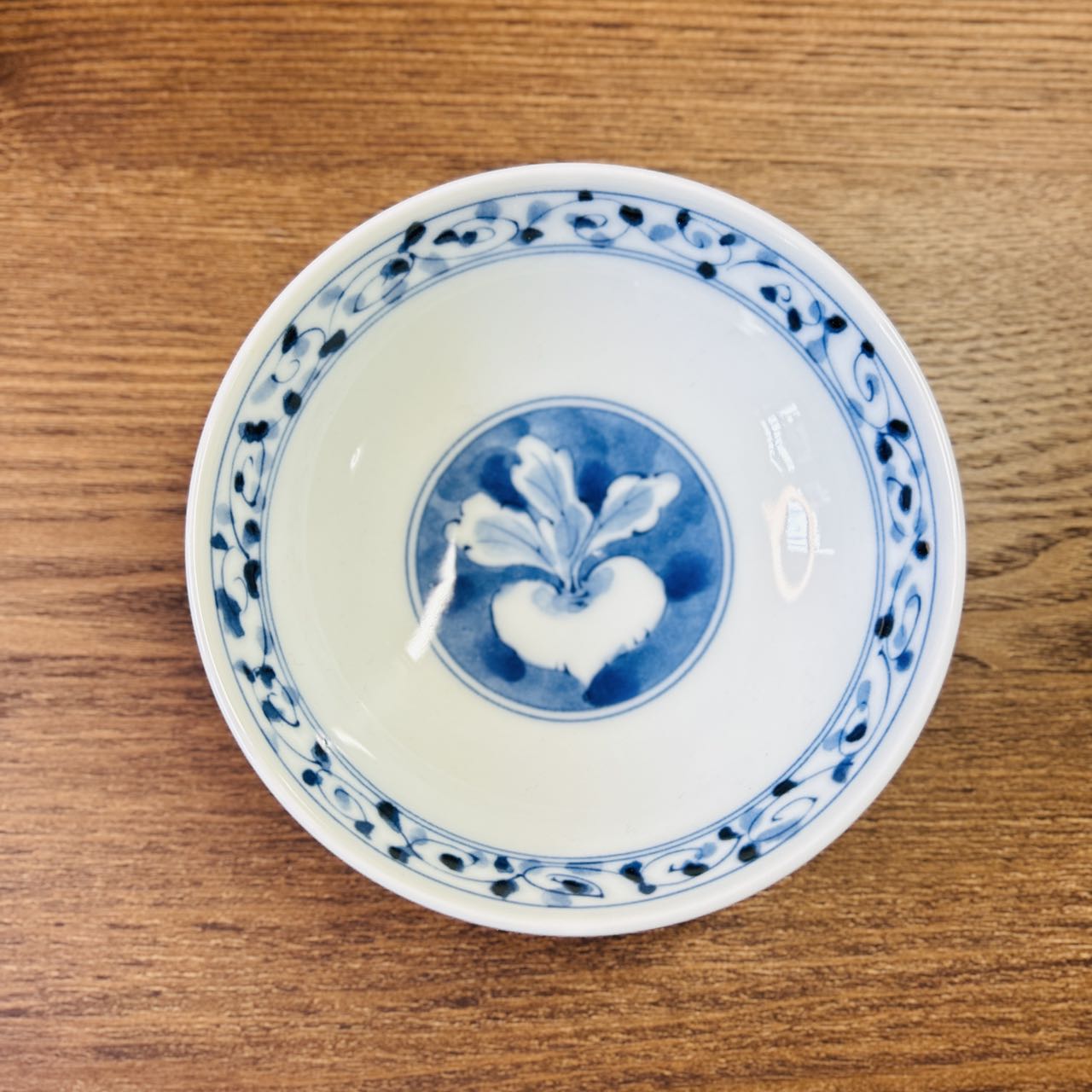 Shallow bowl S （青花）