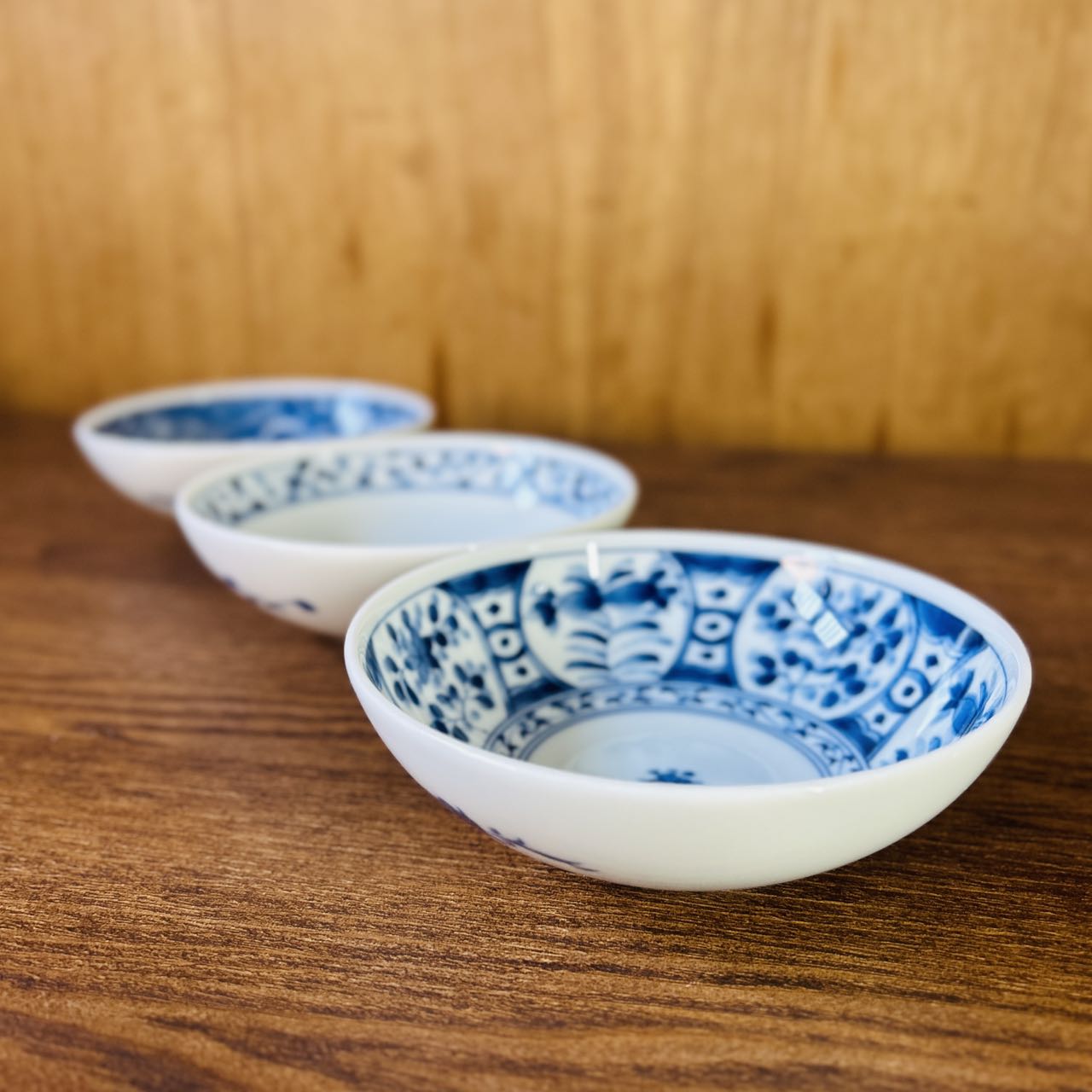 Shallow bowl S （青花）